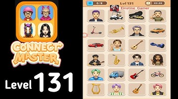 Connect Master Match Puzzle level 131 Guide Walkthrough Solution