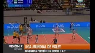 Visión Siete: Liga mundial de voley