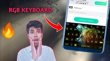 Enable Rgb Keyboard on Any Android | lighting keyboard on mobile | change keyboard style in Android