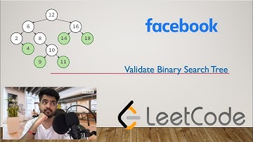 VALIDATE BINARY SEARCH TREE - FACEBOOK CODING INTERVIEW QUESTION - LEETCODE