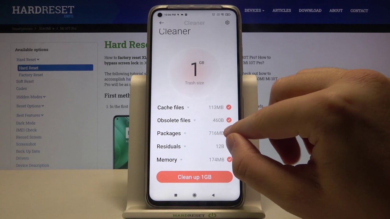 How to Clean Storage in XIAOMI Mi 10T Pro – Delete Junky Files