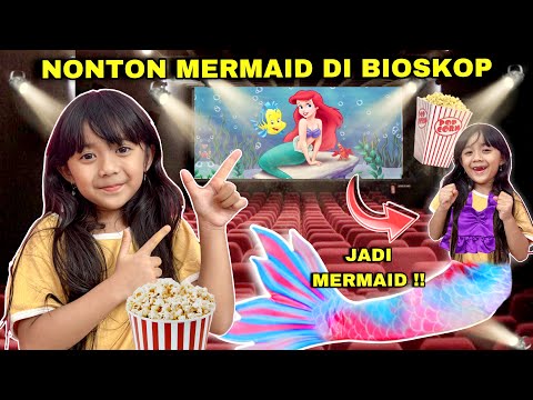 SAMANTHA JADI MERMAID DI BIOSKOP NONTON FILM