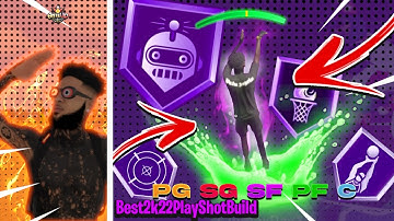BEST COMP PLAYMAKING SHOT CREATOR BUILD IN NBA 2K22! FASTEST SIGNATURE STYLES + BEST BUILD NBA 2K22!