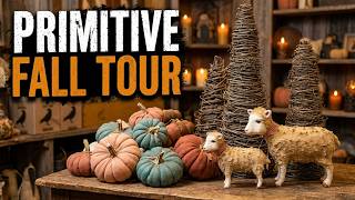 Fall Halloween Decor Antiques & Primitives Shop Hop Bridgewater Primitives