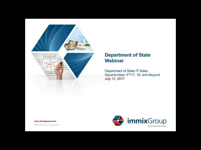 Department of State IT Sales Opportunities: FY17, 18, and Beyond class=