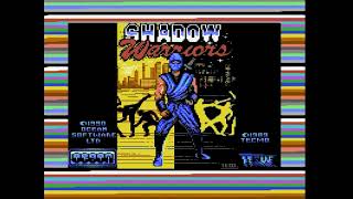 Shadow Warriors C64 Tape Loader @c64tapeloaders94