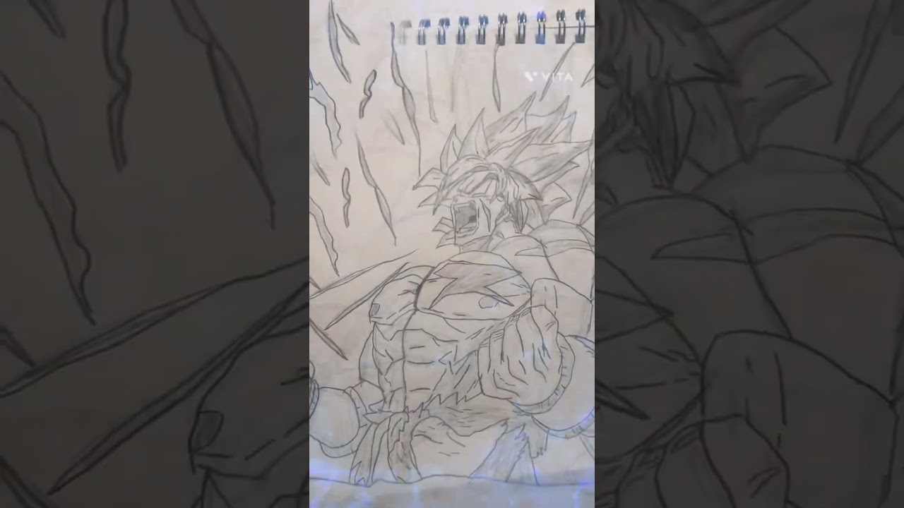 DRAWING BROLY!