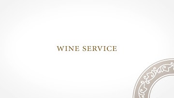 ASI Tutorial: Wine service