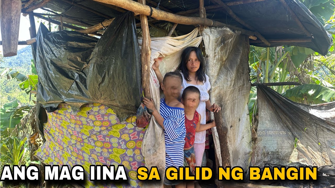 MAG IINANG NAKATIRA SA GILID NG BANGIN