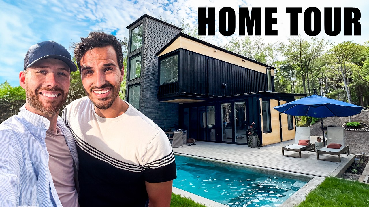 ⁣We Built a Shipping Container Home (Full Tour)