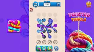 Twisted Tangle - Level 233 - Gameplay walkthrough