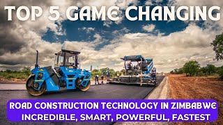 Top 5 Powerful Road Construction Technology Machines in Zimbabwe