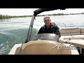 8) How to Accelerate & Turn a Pontoon Boat | 2017 Avalon Luxury Pontoons