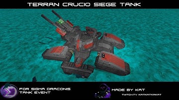 Transforming Terran Siege Tank in Space Engineers