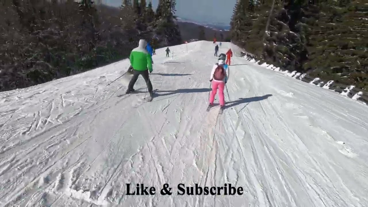 Ski in Romania 2022, Predeal, Clabucet track, Winter Fun, Friends and Family, Volant Platinum Skis.