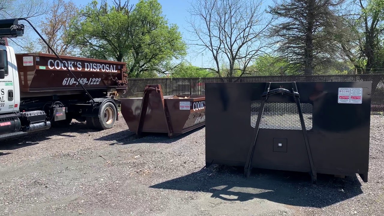 Dumpster rental residential & commercial in Pottstown PA YouTube
