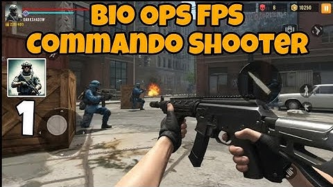 Bio Ops: FPS Commando Shooter – Intense Battlefield Gameplay (Android iOS) Part 1