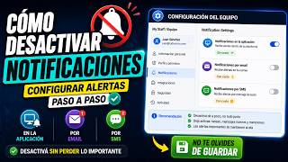 Cómo desactivar notificaciones en Ventry CIC | Configurar alertas paso a paso screenshot 4
