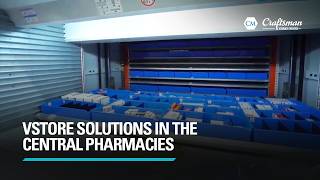 Craftsman Storage’s VStore enables smart pharma inventory with fast, automated storage.