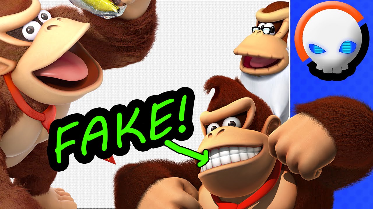 Donkey Kong has Dentures! Gnoggin YouTube