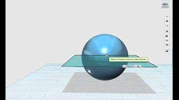 Autodesk 123D - Split Solid Using Extrude