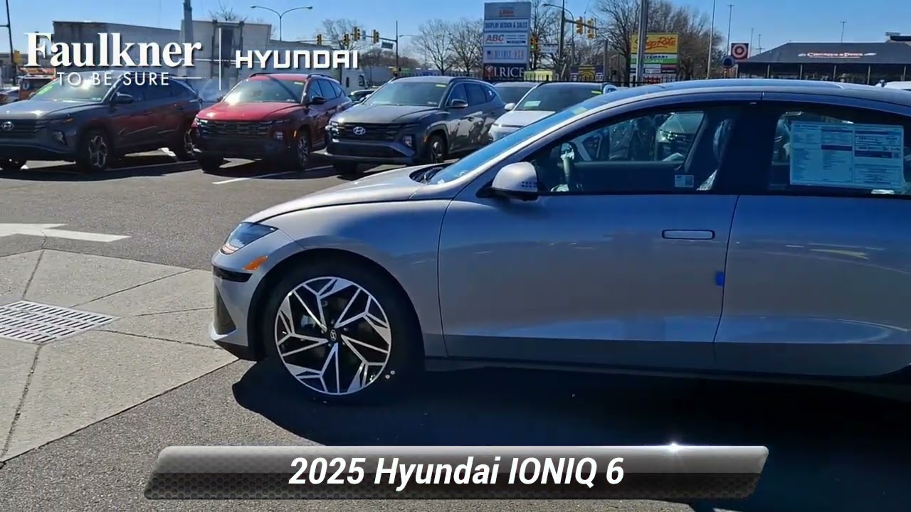 New 2025 Hyundai IONIQ 6 Limited, Philadelphia, PA SA092717