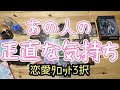 【細密リーディング】後悔と反省と希望が溢れていました。言えないだけ、言わないだけ…あなたの事を想うあの人の正直な気持ち【恋愛タロット3択】