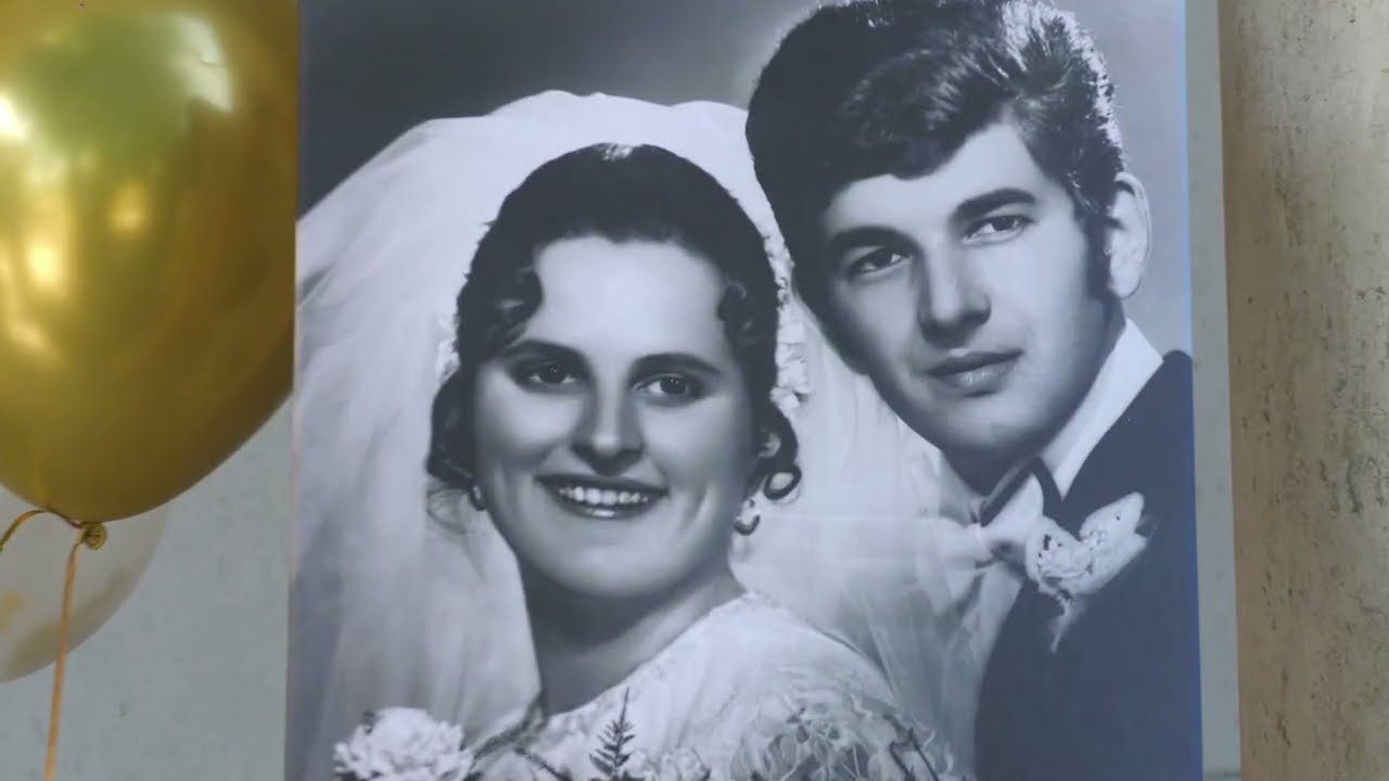 Erzsike és Pityu 50.  házassági évforduló