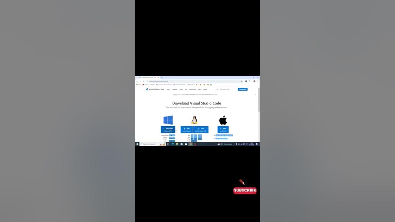 how to download vs code | How to Install Visual Studio Code on Windows ...