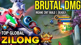 🔥 TOP GLOBAL ZILONG Build 2026 | BRUTAL DMG + INSANE CRIT 😱