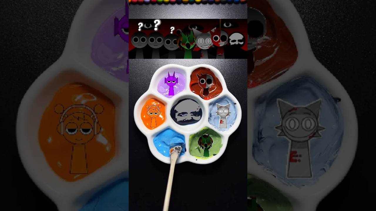 Sprunki Color Chaos 🎨✨ Guess The Shade! (Part 6) 