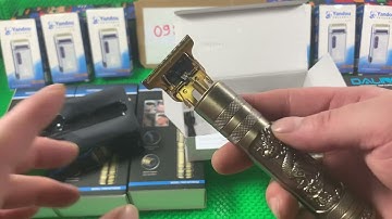 Lên mẫu tông đơ cắt tóc gia đình, tông đơ chấn viền, máy cạo râu yandou giá rẻ