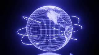 Hologram Earth Loop Animation || Blender3D