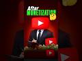 🤔Kya hota hai channel monetization ke baad #shorts