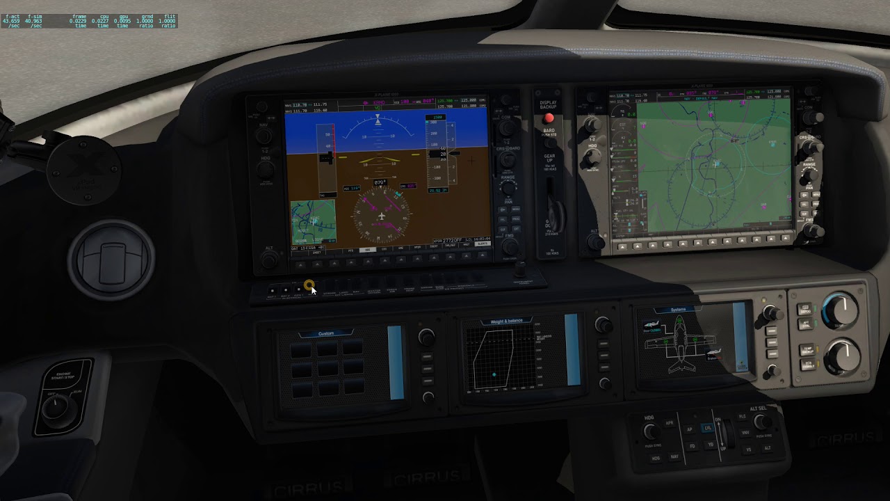 XPlane 11 Vision Jet SF50 Parking Brake Location FOUND! Works in VR