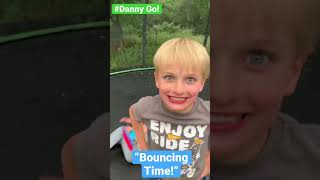 “Bouncing Time!” On the Trampoline @DannyGo
