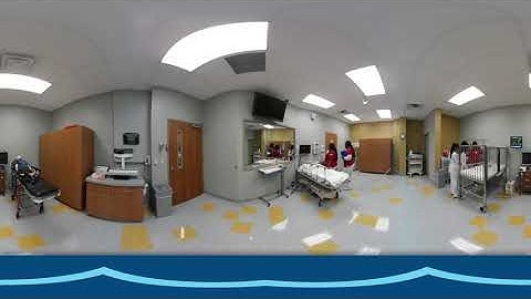 360 Video Nursing Pediatric Human Patient Simulator Lab