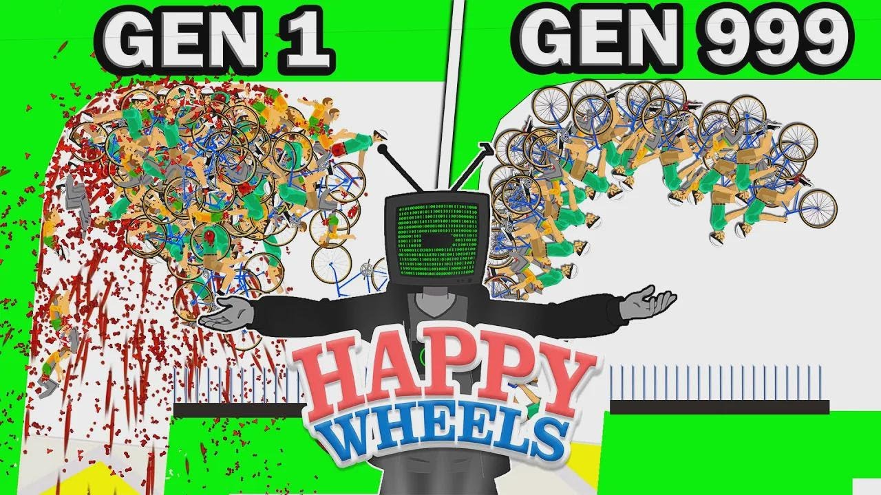 Une IA découvre Happy Wheels : ça promet du grand n'importe quoi !