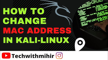 How to change mac address in KALI-LINUX ! 🔥 [ Hindi ] | Kali-linux Tutorial #kalilinux