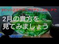 2月の貴方を見てみましょう