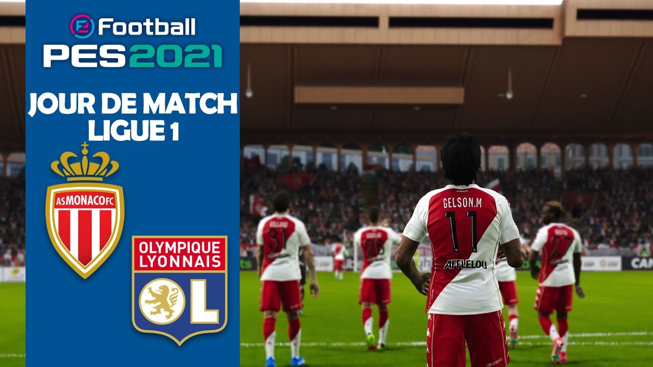PES 2021 | AS Monaco vs. Olympique Lyonnais | LIGUE 1