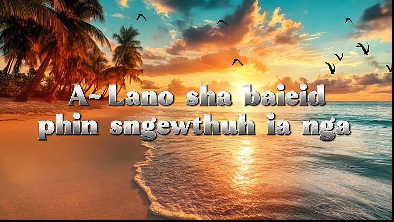 💔UMMAT SNGEWSIH - KHASI SAS SONG - PYNSHYNNA RABON (OFFICIAL LYRICS VIDEO)