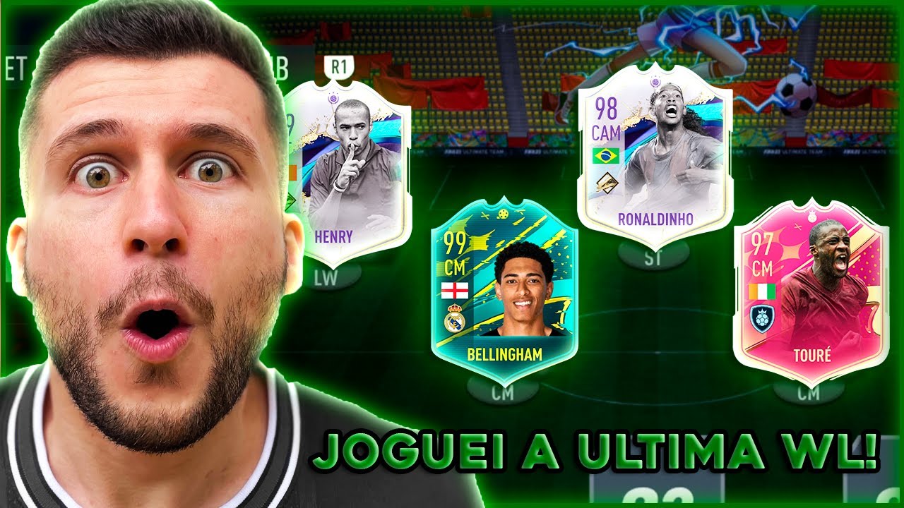 DESPEDIDA DO FIFA 23!! JOGUEI A MINHA ULTIMA WL COM UM TIME BUGADASSO! FIFA 23 - ULTIMATE TEAM