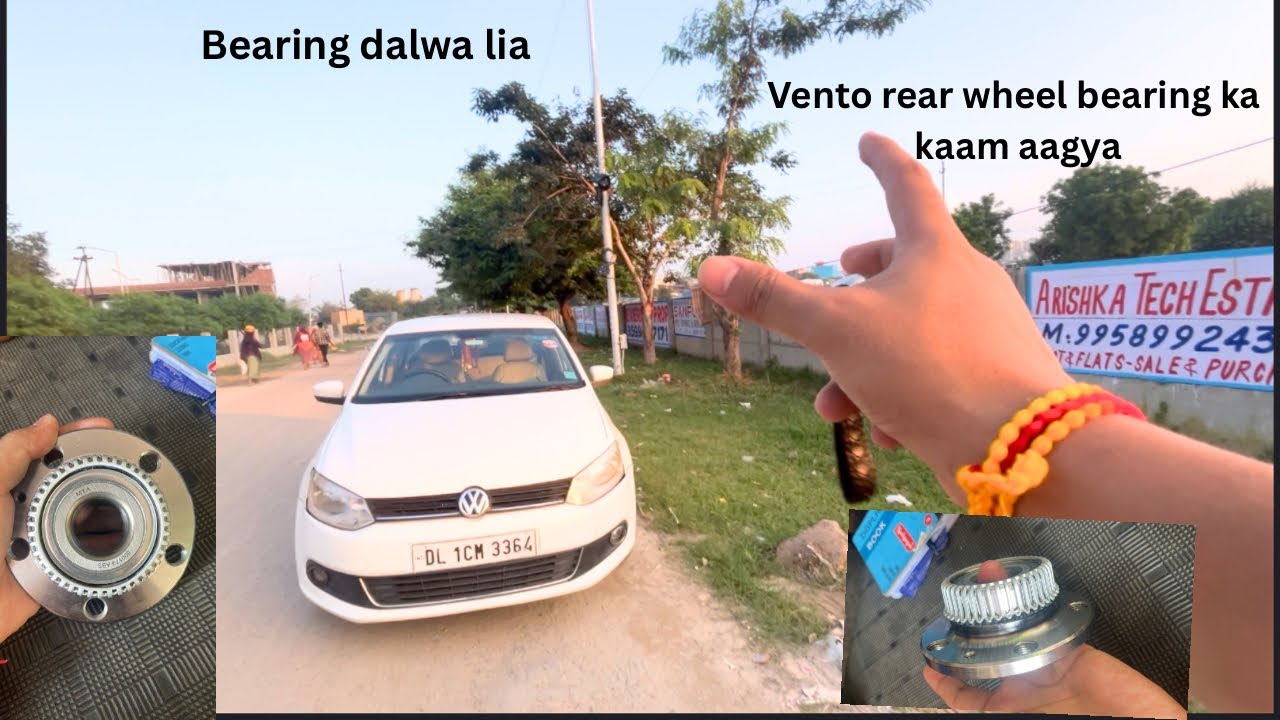 Wheel bearing hub of volkswagen vento changed 2025 😱😱