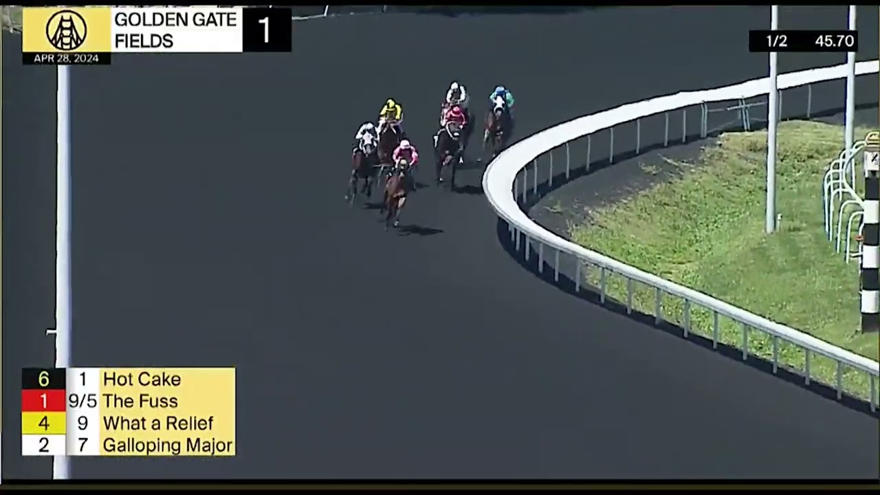 Race 1 Replay on April 28, 2024 at Golden Gate Fields