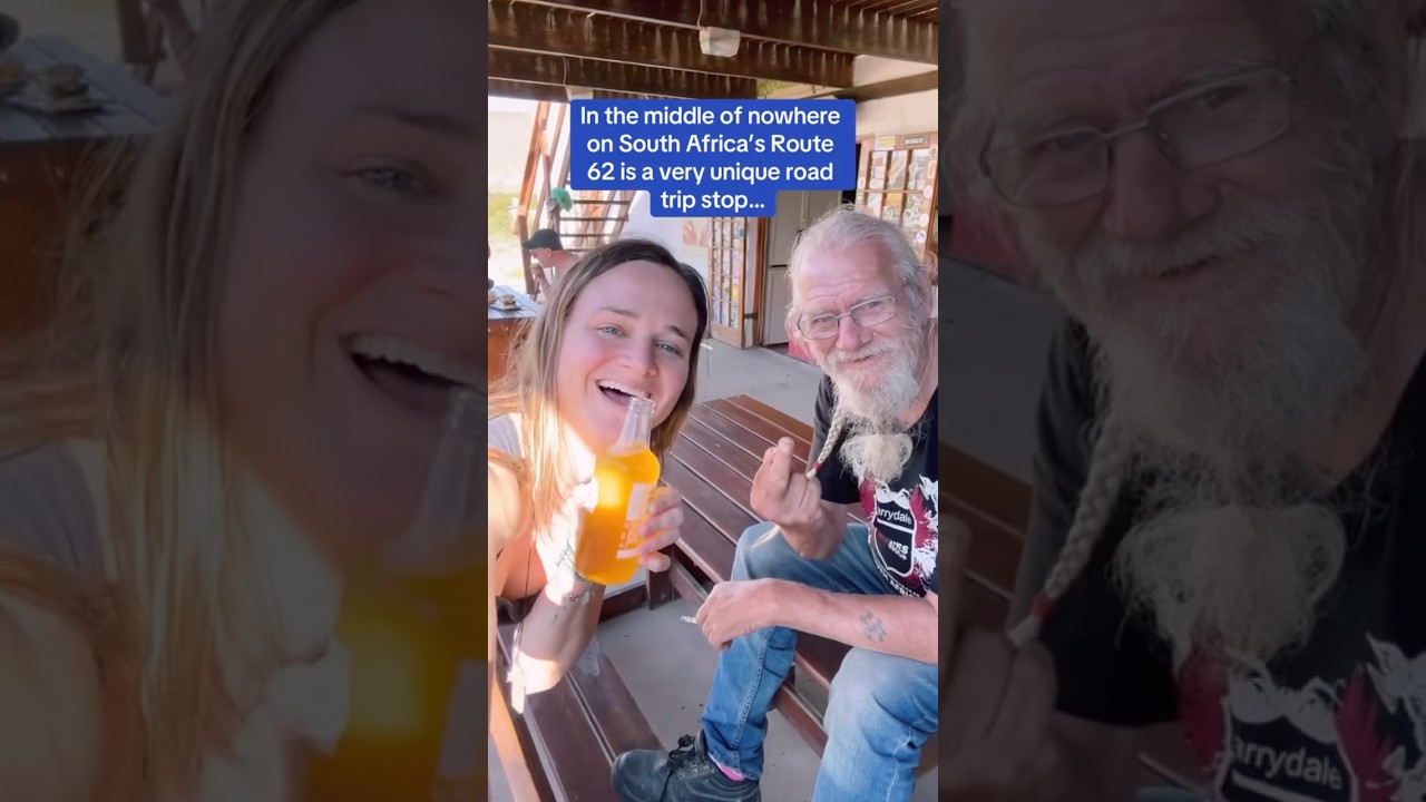 Alcoholic milkshakes in middle of nowhere, South Africa 🇿🇦