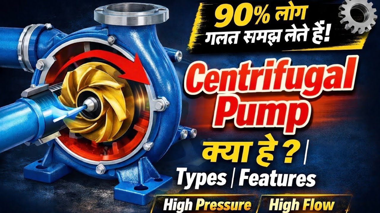 Centrifugal Pump क्या है? | Types, Working & Features | Mechanical Engineering