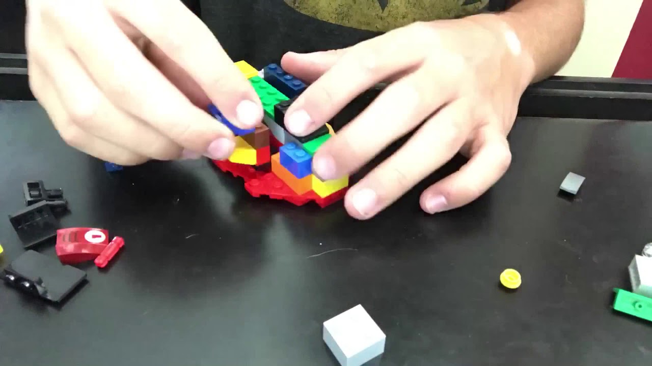 Building Legos super fast - YouTube