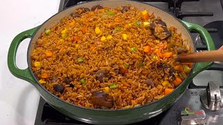 This Is The Best Gizzard Jollof Rice You Would Ever Make Quick, Easy & Delicious + Very Affordable