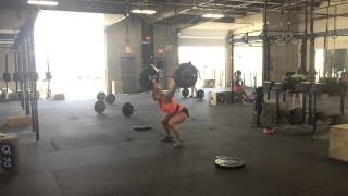 CrossFit 515 - 165# Slo Mo Snatch (Kady)